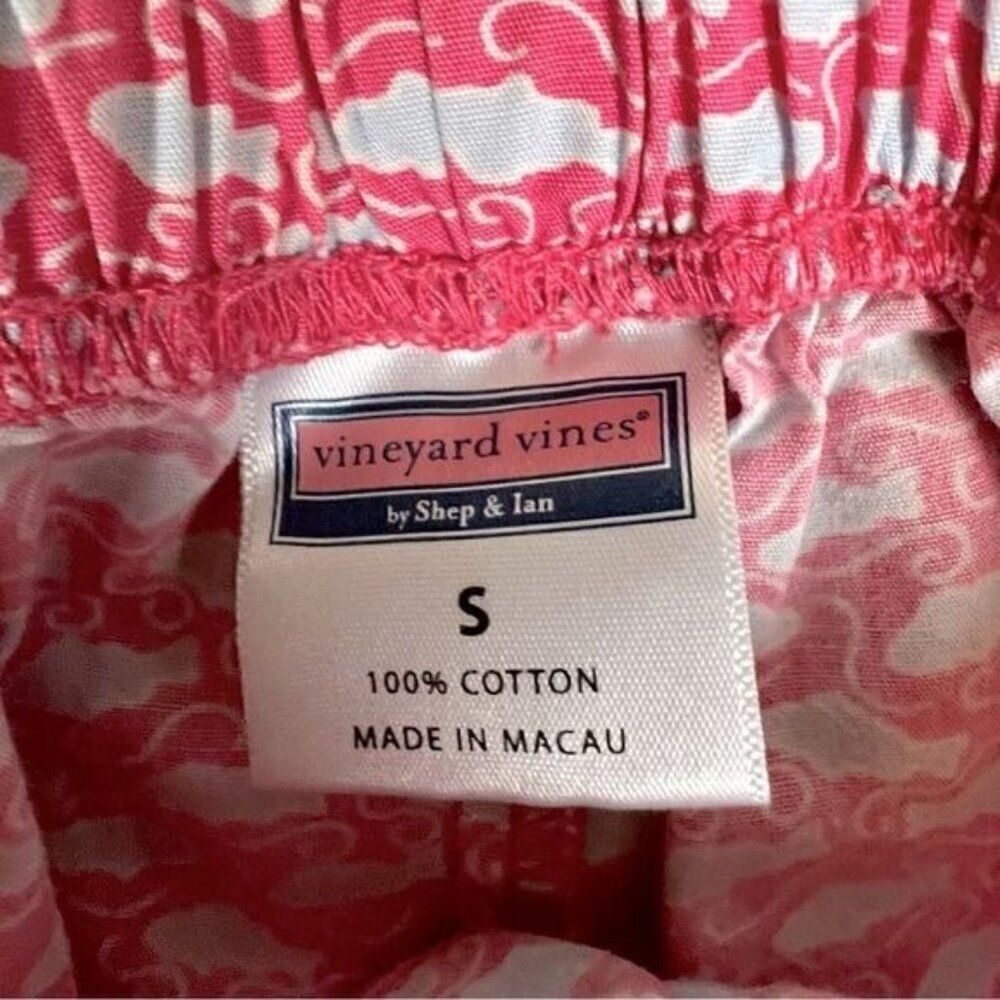 VINEYARD VINES WOMENS PAJAMAS PINK AND GRAY SIZE S - Picture 6 of 10